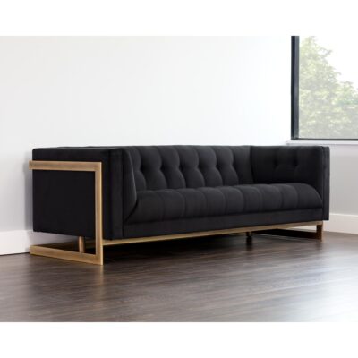 Ekon Sofa - Abbington Black 104984 104984 EKON SOFA ABBINGTON BLACK 5