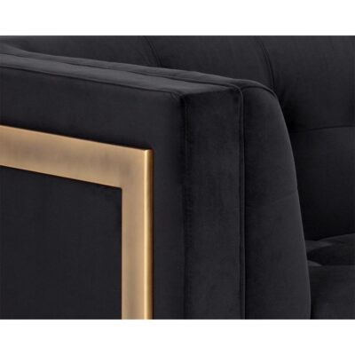 Ekon Sofa - Abbington Black 104984 104984 EKON SOFA ABBINGTON BLACK 6