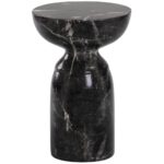 Goya End Table - Marble Look - Black 6 Goya End Table - Marble Look - Black 105012 105012 GOYA END TABLE MARBLE LOOK BLACK 1