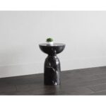 Goya End Table - Marble Look - Black 8 Goya End Table - Marble Look - Black 105012 105012 GOYA END TABLE MARBLE LOOK BLACK 5