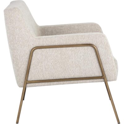 Cybil Lounge Chair - Dove Cream 105017 105017 CYBIL ARMCHAIR DOVE CREAM 2