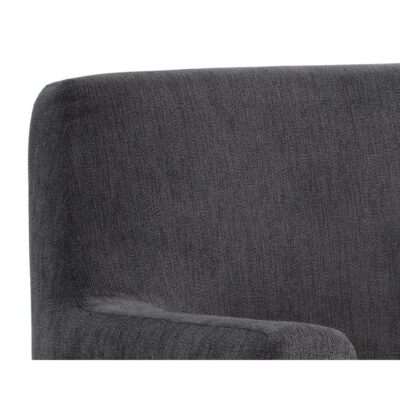 Cybil Lounge Chair - Polo Club Kohl Grey 105018 105018 CYBIL ARMCHAIR POLO CLUB KOHL GREY 7