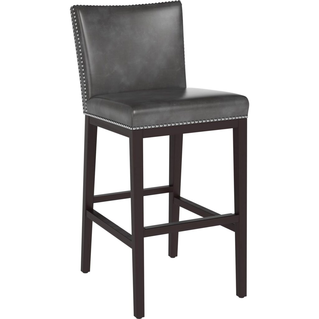 Vintage Barstool - Overcast Grey