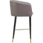 Asher Barstool - Flint Grey / Napa Taupe 4 Asher Barstool - Flint Grey / Napa Taupe 105073 105073 ASHER BARSTOOL FLINT GREY NAPA TAUPE 2