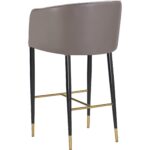 Asher Barstool - Flint Grey / Napa Taupe 5 Asher Barstool - Flint Grey / Napa Taupe 105073 105073 ASHER BARSTOOL FLINT GREY NAPA TAUPE 3