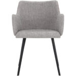 Griffin Dining Armchair - November Grey / Bravo Cognac 9 Griffin Dining Armchair - November Grey / Bravo Cognac 105083 105083 GRIFFIN ARMCHAIR NOVEMBER GREY BRAVO COGNAC 1