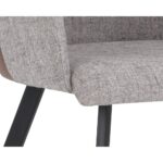 Griffin Dining Armchair - November Grey / Bravo Cognac 13 Griffin Dining Armchair - November Grey / Bravo Cognac 105083 105083 GRIFFIN ARMCHAIR NOVEMBER GREY BRAVO COGNAC 6