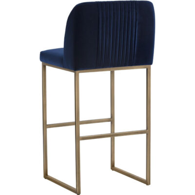 Nevin Barstool - Sapphire Blue 105085 105085 NEVIN BARSTOOL SAPPHIRE BLUE 3