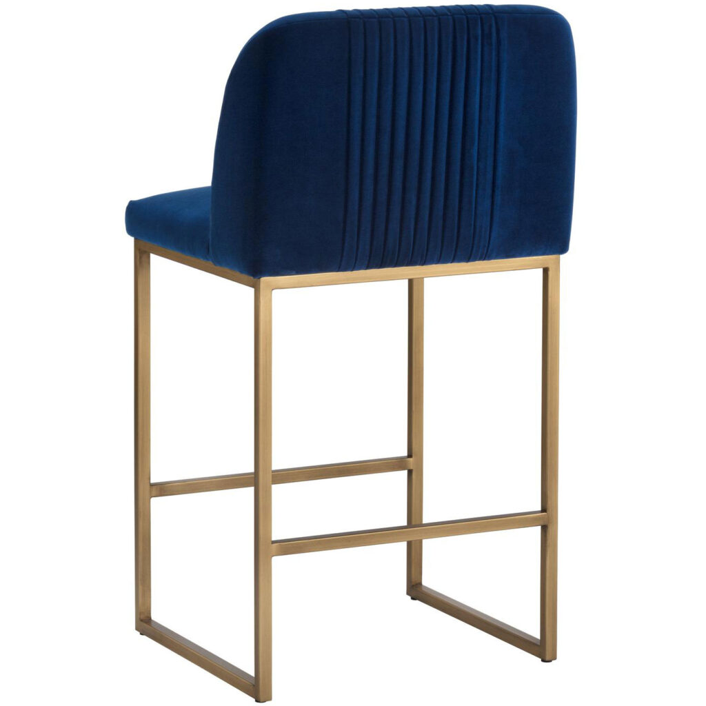 Nevin Counter Stool - Sapphire Blue - Image 3