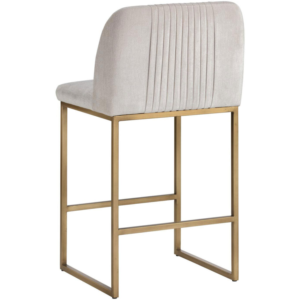 Nevin Counter Stool - Polo Club Muslin - Image 3