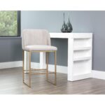 Nevin Counter Stool - Polo Club Muslin 10 Nevin Counter Stool - Polo Club Muslin 105088 105088 NEVIN COUNTER STOOL POLO CLUB MUSLIN 5