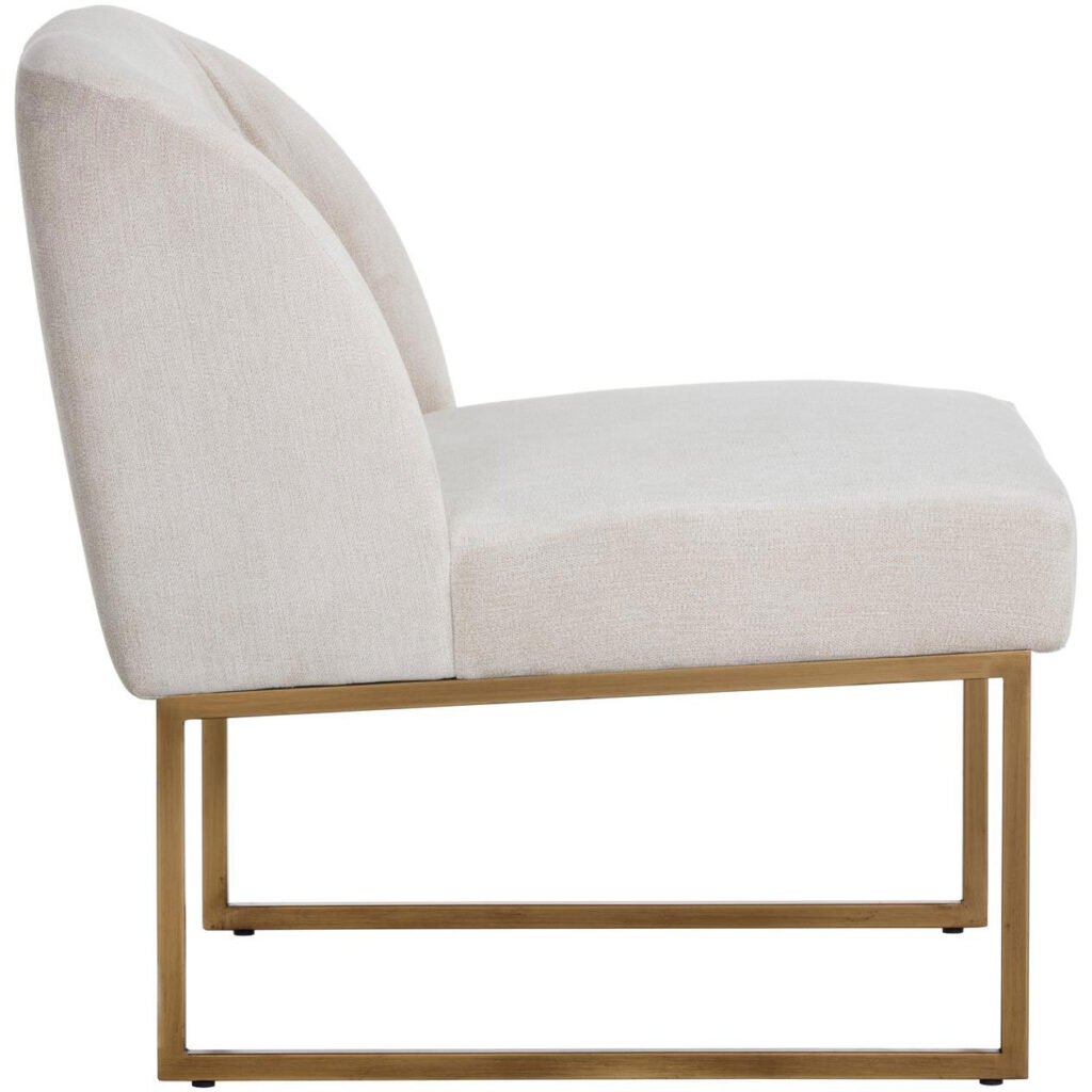 Nevin Lounge Chair - Polo Club Muslin - Image 3