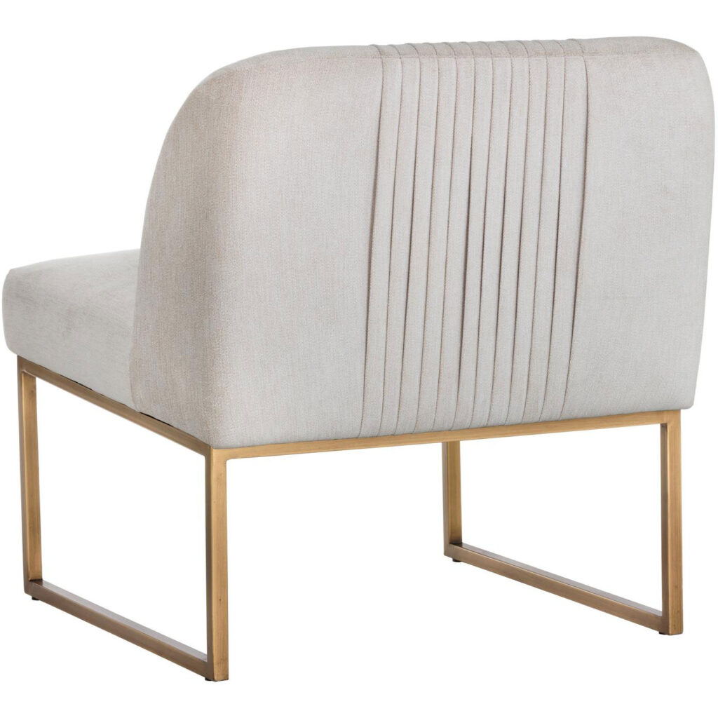 Nevin Lounge Chair - Polo Club Muslin - Image 4