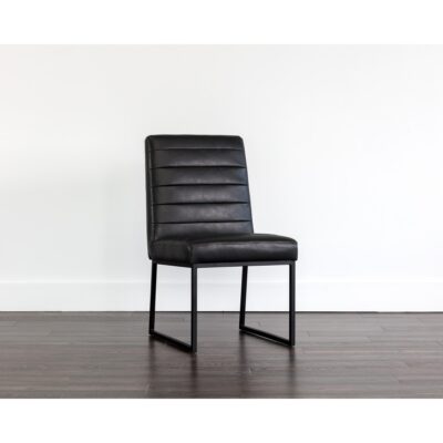 Spyros Dining Chair - Coal Black 105157 105157 SPYROS DINING CHAIR COAL BLACK 5