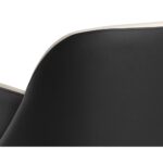 Hagan Dining Armchair - Dillon Cream / Dillon Black 13 Hagan Dining Armchair - Dillon Cream / Dillon Black 105167 105167 HAGAN ARMCHAIR DILLON CREAM DILLON BLACK 8