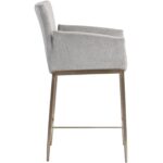 Gesa Counter Stool - Polo Club Stone 105168 105168 GESA COUNTER STOOL POLO CLUB STONE 2