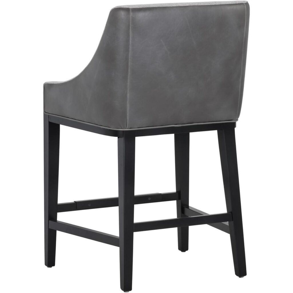 Aurora Counter Stool - Polo Club Stone / Overcast Grey - Image 3