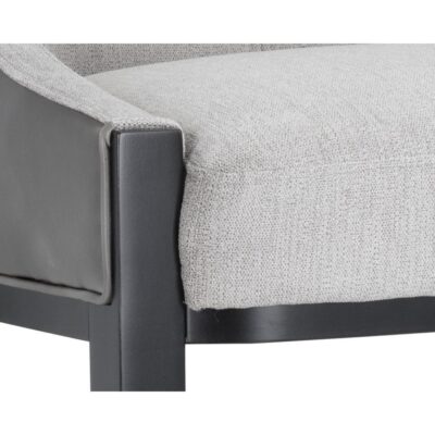 Aurora Counter Stool - Polo Club Stone / Overcast Grey 105206 105206 AURORA COUNTER STOOL POLO CLUB STONE 6