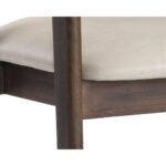 Milton Dining Armchair - Smoke Acacia - Bravo Cream 13 Milton Dining Armchair - Smoke Acacia - Bravo Cream 105211 105211 MILTON DINING CHAIR BRAVO CREAM 6