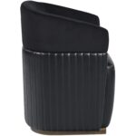 Genval Wheeled Lounge Chair - Abbington Black / Cantina Black 7 Genval Wheeled Lounge Chair - Abbington Black / Cantina Black 105246 105246 GENVAL WHEELED CHAIR ABBINGTON BLACK 2