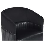 Genval Wheeled Lounge Chair - Abbington Black / Cantina Black 10 Genval Wheeled Lounge Chair - Abbington Black / Cantina Black 105246 105246 GENVAL WHEELED CHAIR ABBINGTON BLACK 6