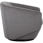 Treviso Swivel Lounge Chair - Antonio Charcoal 10 Treviso Swivel Lounge Chair - Antonio Charcoal 105299 105299 TREVISO ARMCHAIR ANTONIO CHARCOAL 2