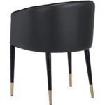 Asher Dining Armchair - Abbington Black / Napa Black 9 Asher Dining Armchair - Abbington Black / Napa Black 105317 105317 ASHER CHAIR ABBINGTON BLACK NAPA BLACK 3