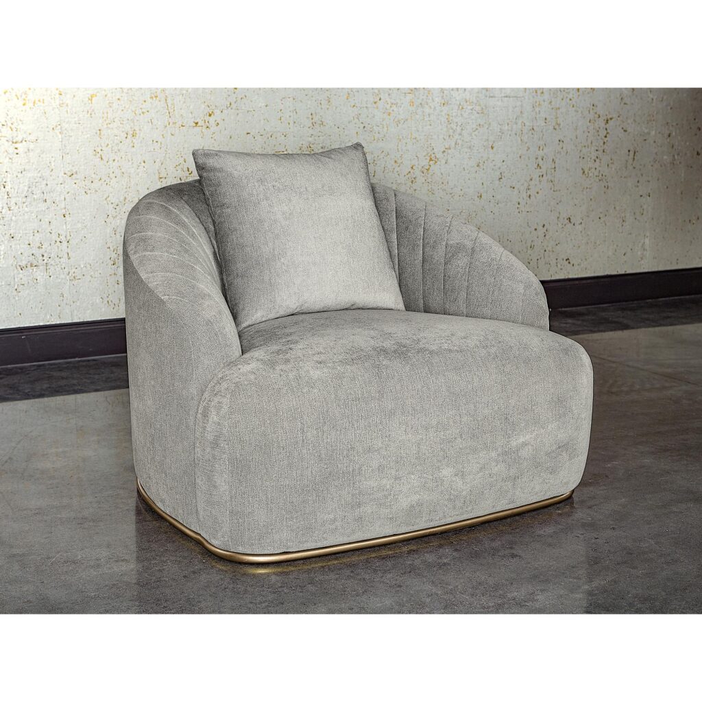 Astrid Armchair - Polo Club Stone - Image 5