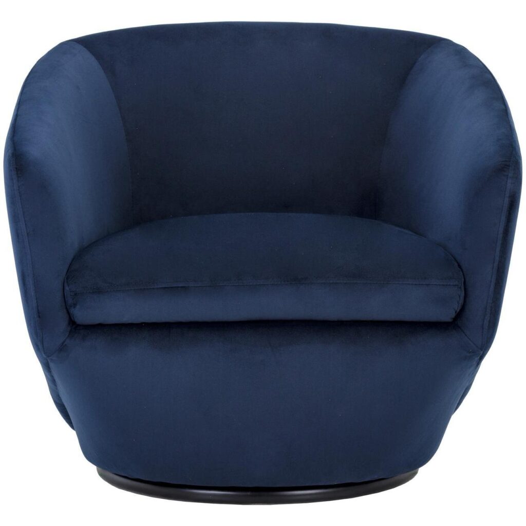 Treviso Swivel Lounge Chair - Metropolis Blue - Image 2