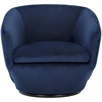 Treviso Swivel Lounge Chair - Metropolis Blue 105356 105356 TREVISO ARMCHAIR METROPOLIS BLUE 1