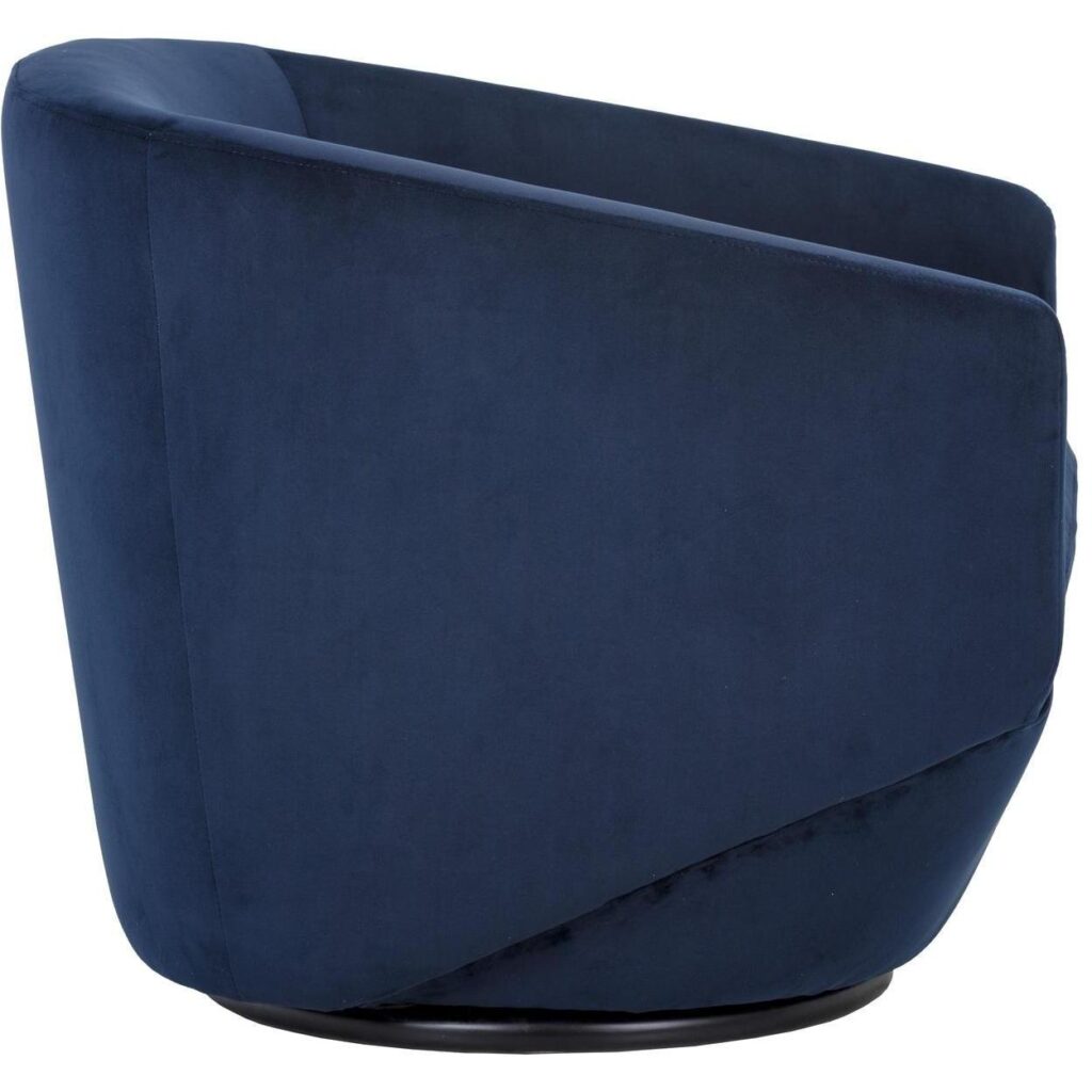 Treviso Swivel Lounge Chair - Metropolis Blue - Image 3