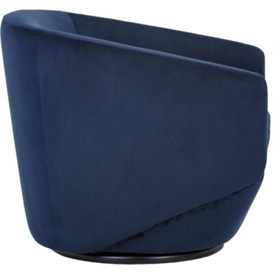 Treviso Swivel Lounge Chair - Metropolis Blue 105356 105356 TREVISO ARMCHAIR METROPOLIS BLUE 2