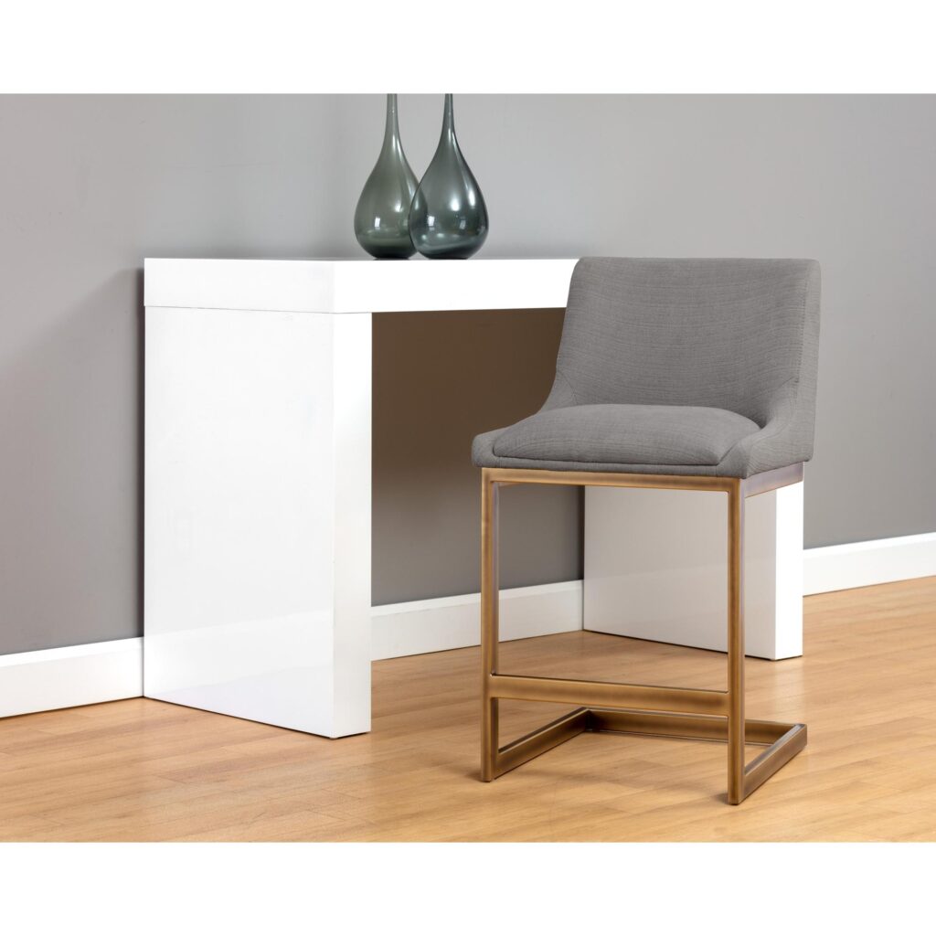 Holly Counter Stool - Zenith Soft Grey - Image 4