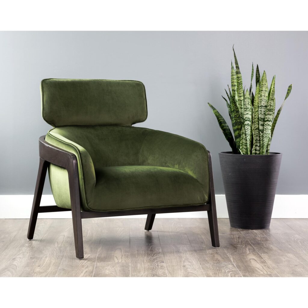 Maximus Lounge Chair - Moss Green - Image 5