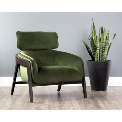 Maximus Lounge Chair - Moss Green 105409 105409 MAXIMUS ARMCHAIR MOSS GREEN 5