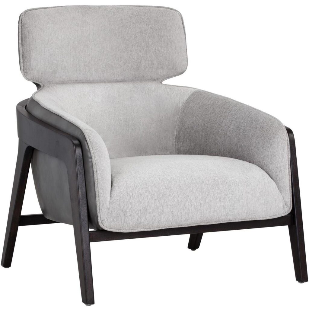 Maximus Lounge Chair - Polo Club Stone / Overcast Grey