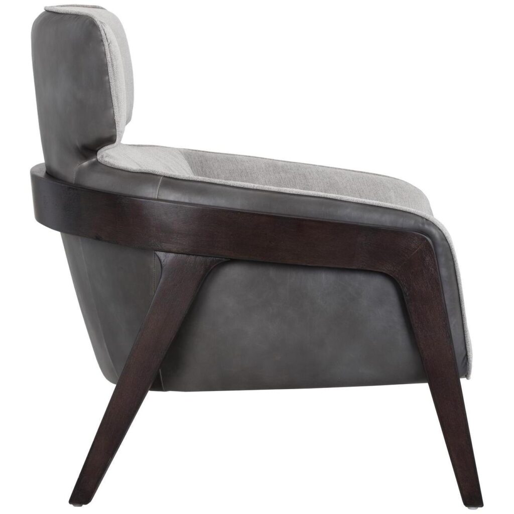 Maximus Lounge Chair - Polo Club Stone / Overcast Grey - Image 3