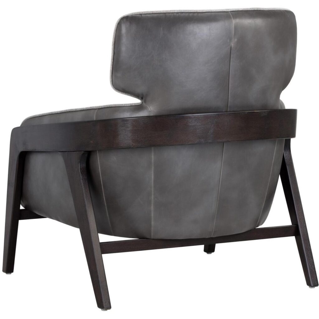 Maximus Lounge Chair - Polo Club Stone / Overcast Grey - Image 4