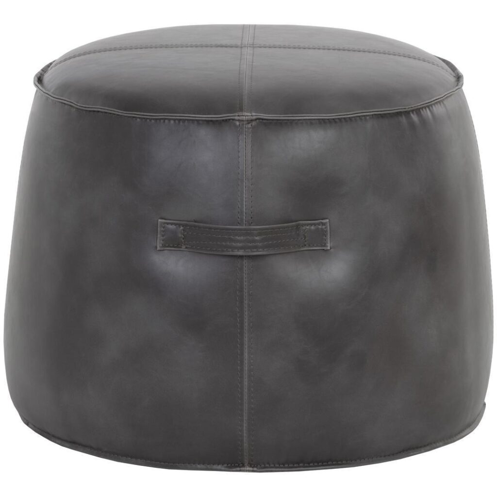 Mitchell Ottoman - Overcast Grey