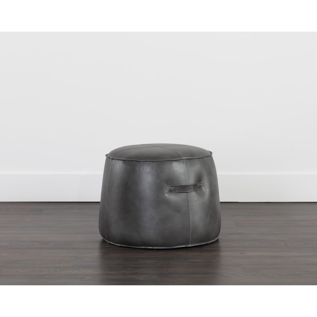 Mitchell Ottoman - Overcast Grey - Image 3