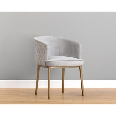 Cornella Dining Armchair - Polo Club Stone 105437 105437 CORNELLA DINING CHAIR POLO CLUB STONE 5