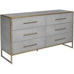 Venice Dresser - Grey Shagreen 8 Venice Dresser - Grey Shagreen 105441 105441 VENICE DRESSER 1