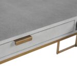 Jiro Desk - Grey Shagreen 13 Jiro Desk - Grey Shagreen 105443 105443 JIRO DESK 6