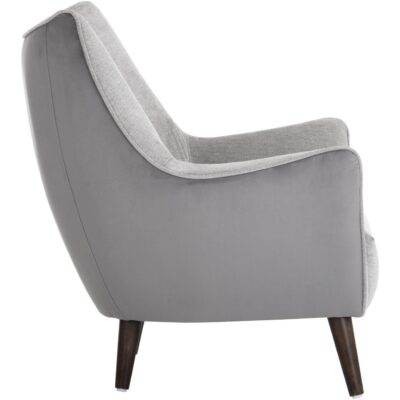 Sorrel Lounge Chair - Polo Club Stone / Antonio Charcoal 105463 105463 SORREL ARMCHAIR POLO CLUB STONE ANTONIO CHARCOAL 2