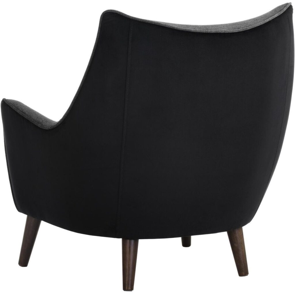 Sorrel Lounge Chair - Polo Club Kohl Grey / Abbington Black - Image 4