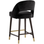 Monae Counter Stool - Abbington Black 8 Monae Counter Stool - Abbington Black 105494 105494 MONAE COUNTER STOOL ABBINGTON BLACK 3