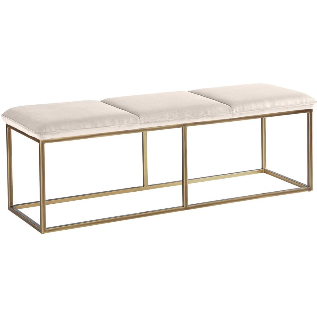 Alley Bench - Burnished Brass - Piccolo Prosecco