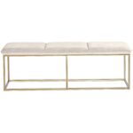 Alley Bench - Burnished Brass - Piccolo Prosecco 5 Alley Bench - Burnished Brass - Piccolo Prosecco 105517 105517 ALLEY BENCH PICCOLO PROSECCO BURNISHED BRASS 1