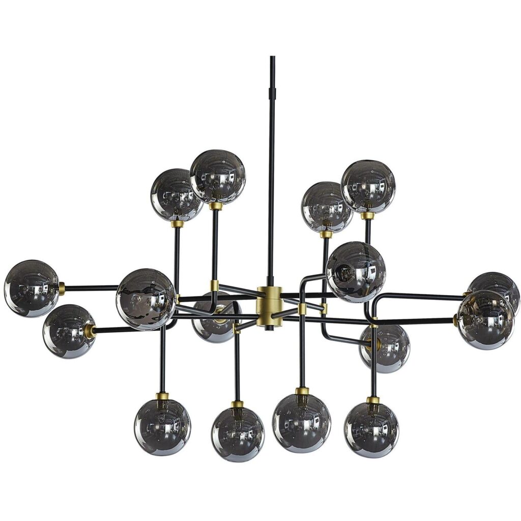 Deimos Chandelier - Large - Smoke Grey - Image 2