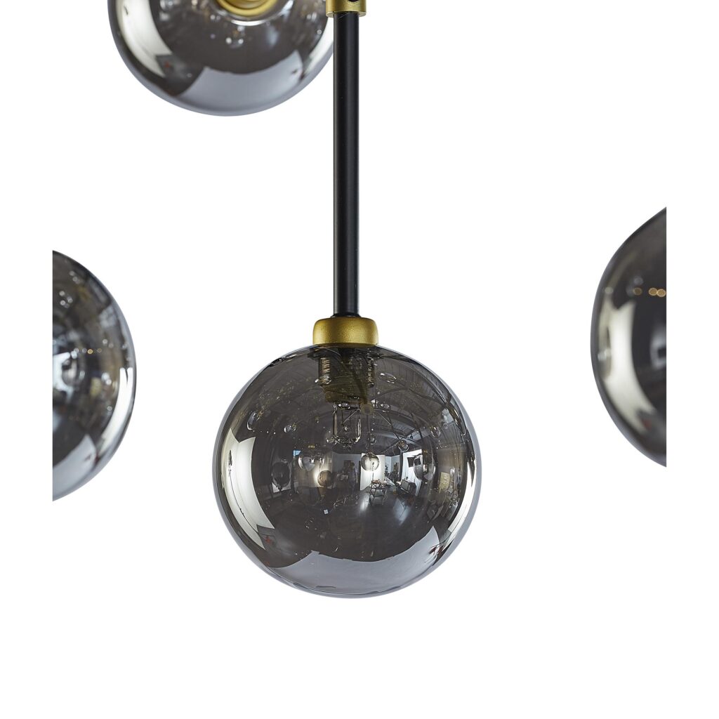 Deimos Chandelier - Large - Smoke Grey - Image 3